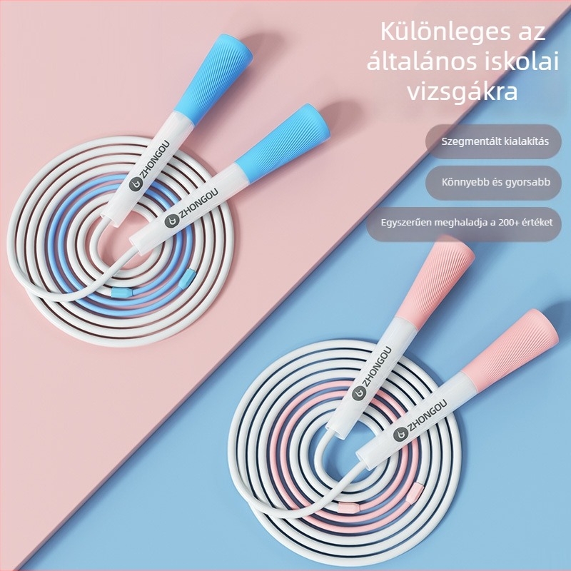 Gyermekek és általános iskolások számára ugrókötél – állítható, csomómentes, PP anyag, 2,8 m, kód Ss03-a