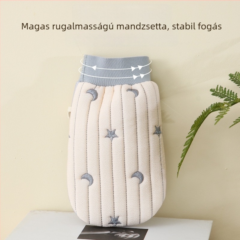 Koronás hímzésű, kétoldalas fürdőtörölköző, személyre szabható, rayon anyag, univerzális használat