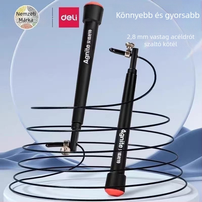 Effective acélhuzalos ugrókötél gyors ugráláshoz, modell F4137s, edzéshez