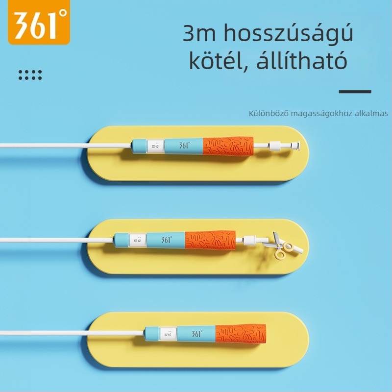 361° gyorsasági ugrókötél csapágyakkal, gyerekeknek, PVC