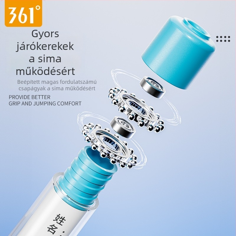 361° gyorsasági ugrókötél csapágyakkal, gyerekeknek, PVC