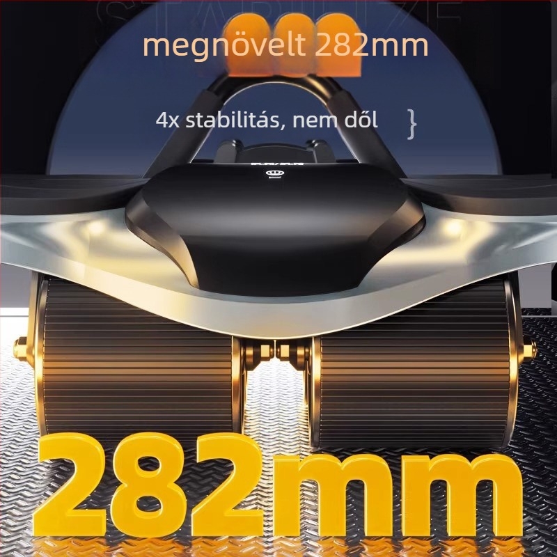 Összecsukható haskerék otthoni használatra intelligens számolóval és négykerekes automatikus visszafordítással