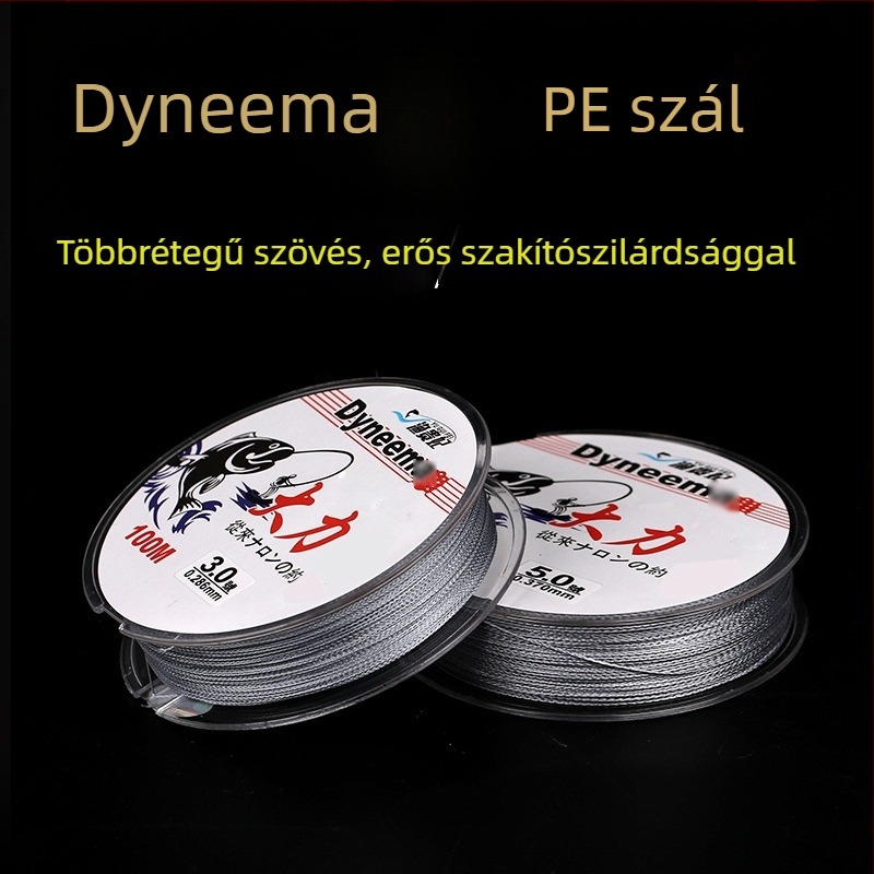 Xinlongwei PE fonott fő horgászvonal, magas szakítószilárdság, 50 db készlet