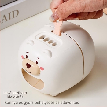 Medve alakú automata napraforgó-magos hántoló gép, logónyomás lehetőséggel (Márka: Más; Bevezetés: 2017 tavasza; Anyag: Egyéb; Stílus: Modern egyszerűség; Logó nyomtatás: Igen)