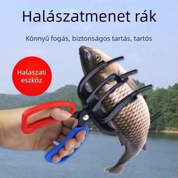 Wilderness fém halászati fogó kettő- vagy háromfogú kialakítással a halak megfogásához