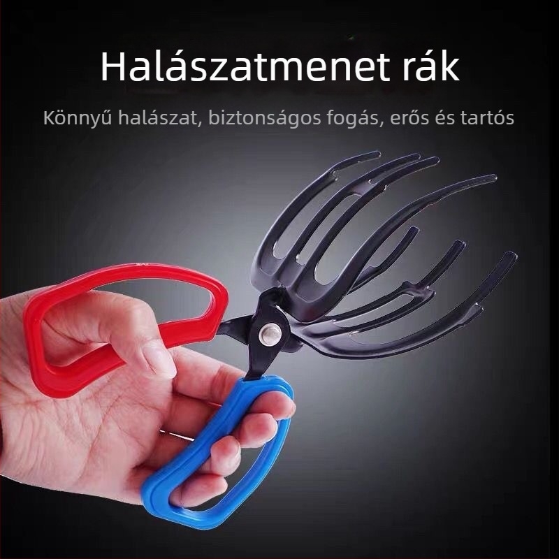 Wilderness fém halászati fogó kettő- vagy háromfogú kialakítással a halak megfogásához