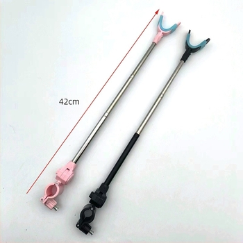Gombbal állítható gyorskioldó hátsó tartó nagy tárgyakhoz, standard hátsó tartó, horgászbot-tartó és antenna-tartó