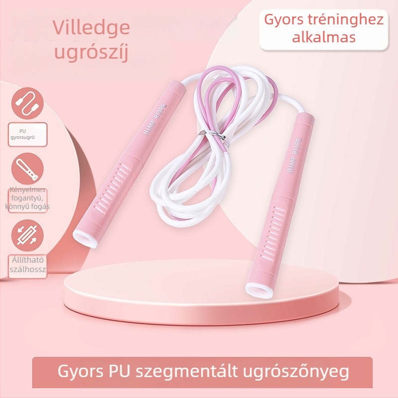 Weilejian PU szegmentált ugrókötél kezdőknek, fitnesz edzés