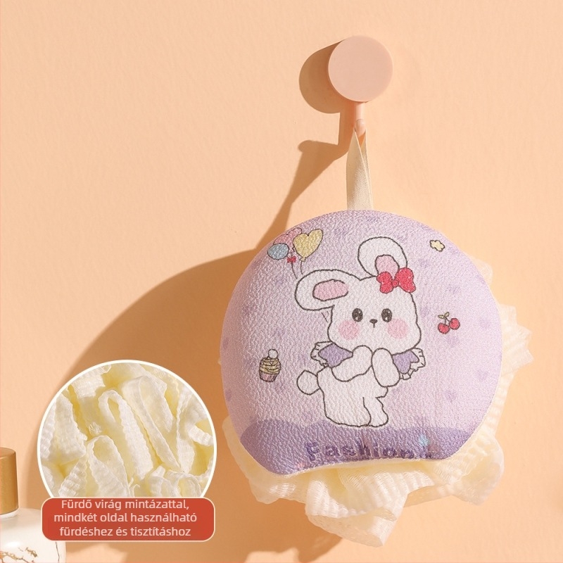 Exfoliáló fürdő kesztyű - kettős réteg, 100% viszkóz, Enjoy márka, általános használatra