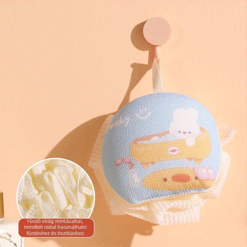 Exfoliáló fürdő kesztyű - kettős réteg, 100% viszkóz, Enjoy márka, általános használatra