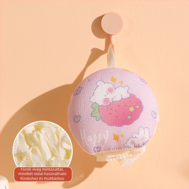 Exfoliáló fürdő kesztyű - kettős réteg, 100% viszkóz, Enjoy márka, általános használatra