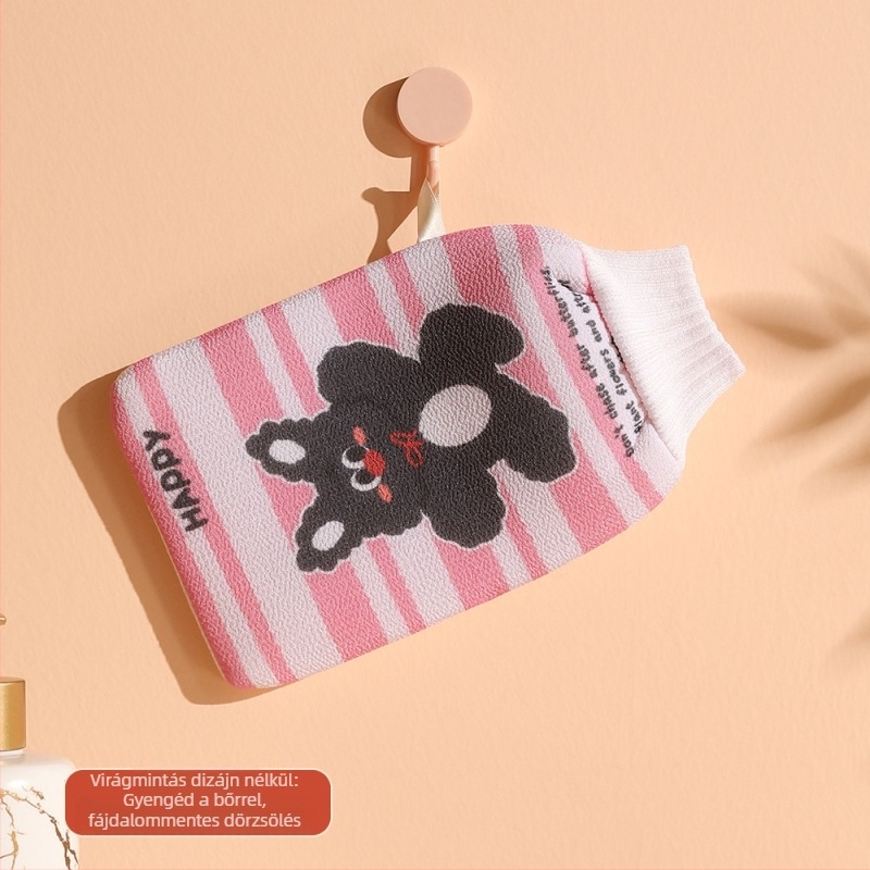 Exfoliáló fürdő kesztyű - kettős réteg, 100% viszkóz, Enjoy márka, általános használatra