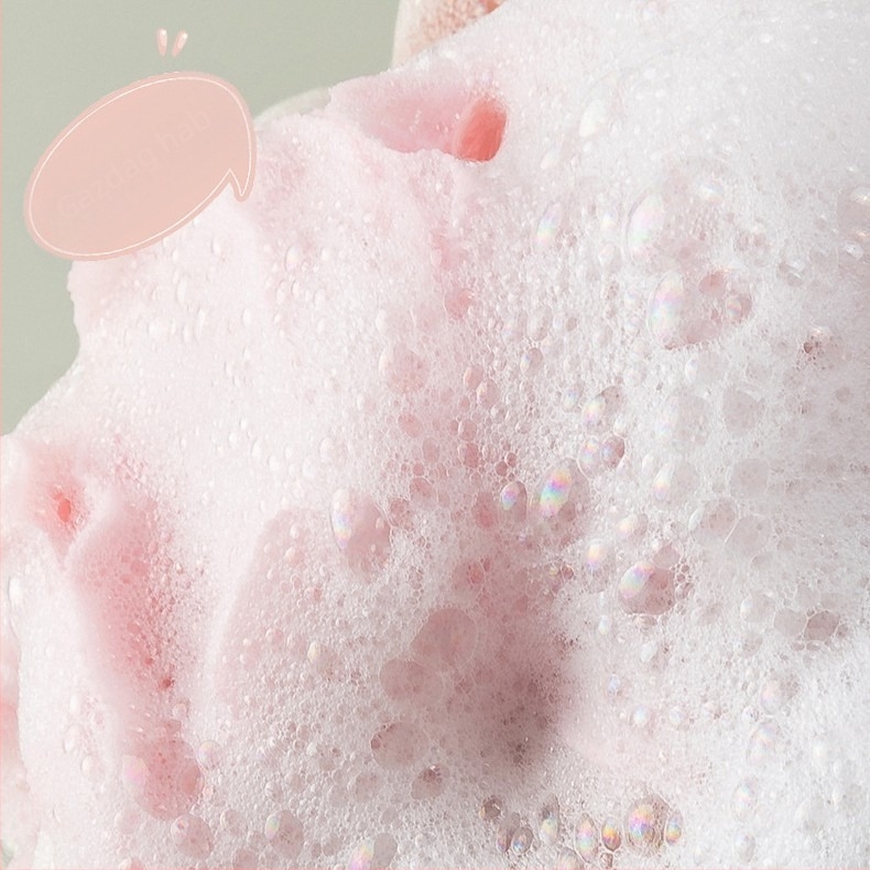 Csipkés fürdőgolyó, PE anyag, Zhejiang eredetű, dobozban 200 darab, testreszabás elérhető