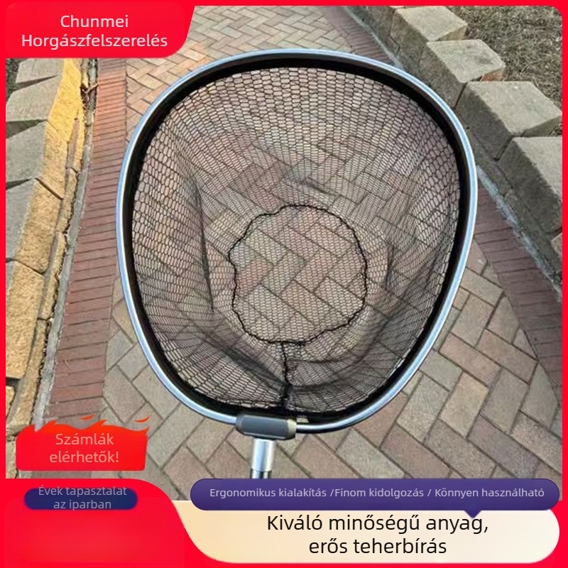 Kör alakú tömör rozsdamentes acél hálószita szita horgászathoz
