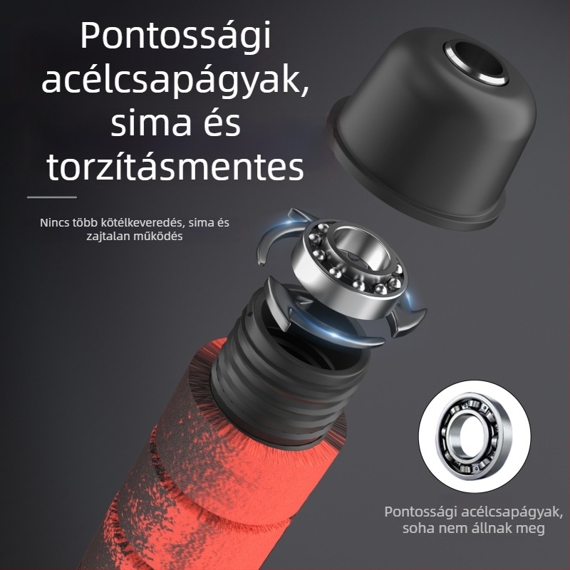 Angtop Súlyozott ugrókötél, Vast pamut kötél, Felnőtteknek, Fitnesz és testépítés