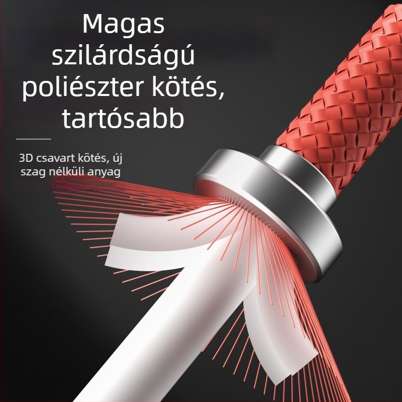 Angtop Súlyozott ugrókötél, Vast pamut kötél, Felnőtteknek, Fitnesz és testépítés
