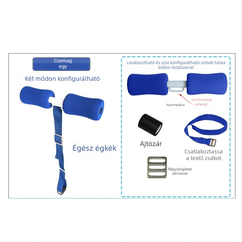 Sit-up segítő készülék - összecsukható, családi használatra, súly 0,3 kg, egyszerű stílus