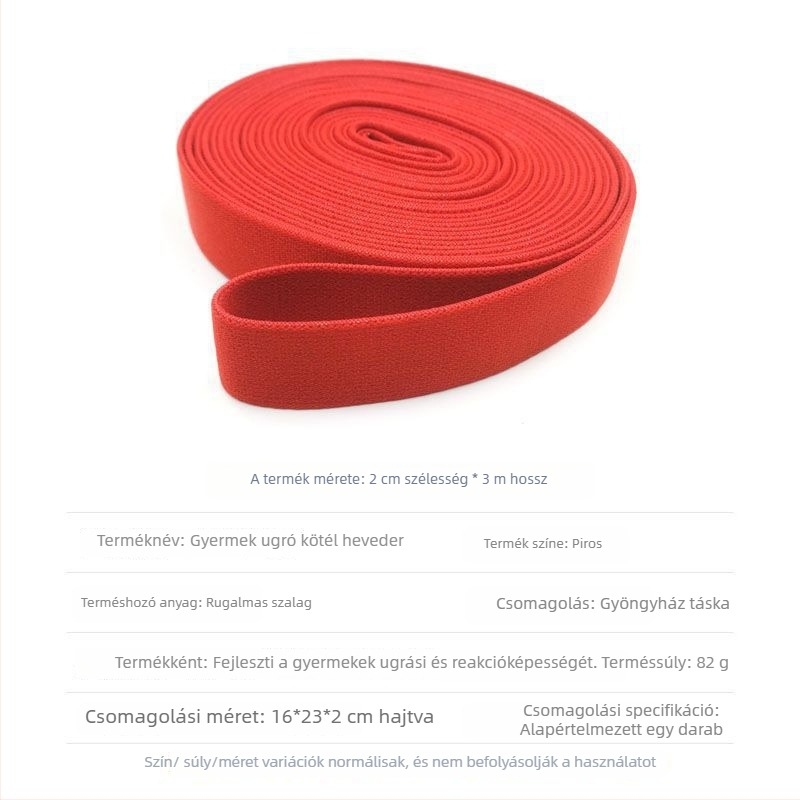Hosszú nylon ugrókötél gyerekeknek — gyerekbarát ugrókötél, családi interaktív, általános iskolás diákok számára