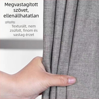 Vízálló és penészmentes fürdőszobai zuhanyfüggöny készlet, vastított kivitel, furatmentes telepítés, száraz–nedves elválasztás, mágneses felakasztás