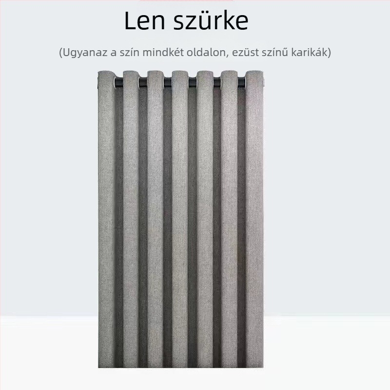 Vízálló és penészmentes fürdőszobai zuhanyfüggöny készlet, vastított kivitel, furatmentes telepítés, száraz–nedves elválasztás, mágneses felakasztás