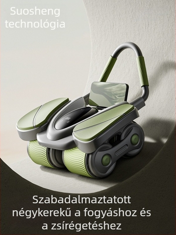 Hasizomkerék SS001, automatikus visszapattanás, 3,2 kg, otthoni, irodai, kültéri és edzőtermi használatra