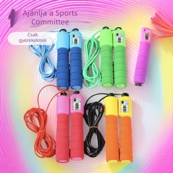 Mechanikus számolós ugrókötél – PP anyag, gyerekeknek, fitness célra, Strong rope