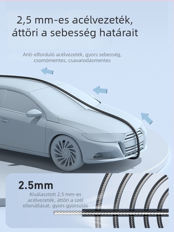 Xtep csapágyas ugrókötél, PVC, 3 m hossz, fitnesz eszköz, 2025 ősz kiadás