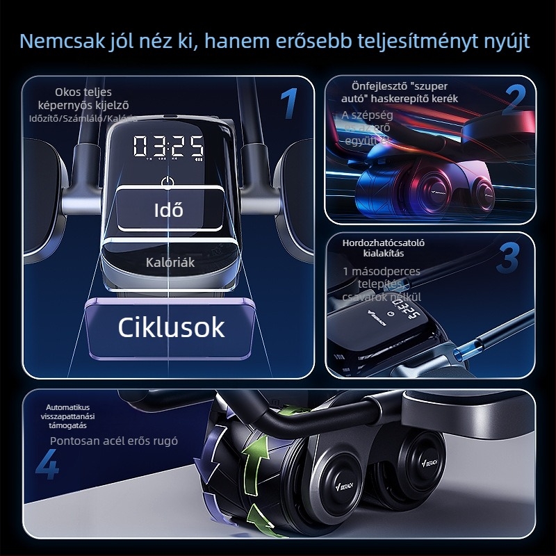 MERACH hasizomkerék — nem összecsukható, irodai és otthoni használatra, edzésfelszerelés