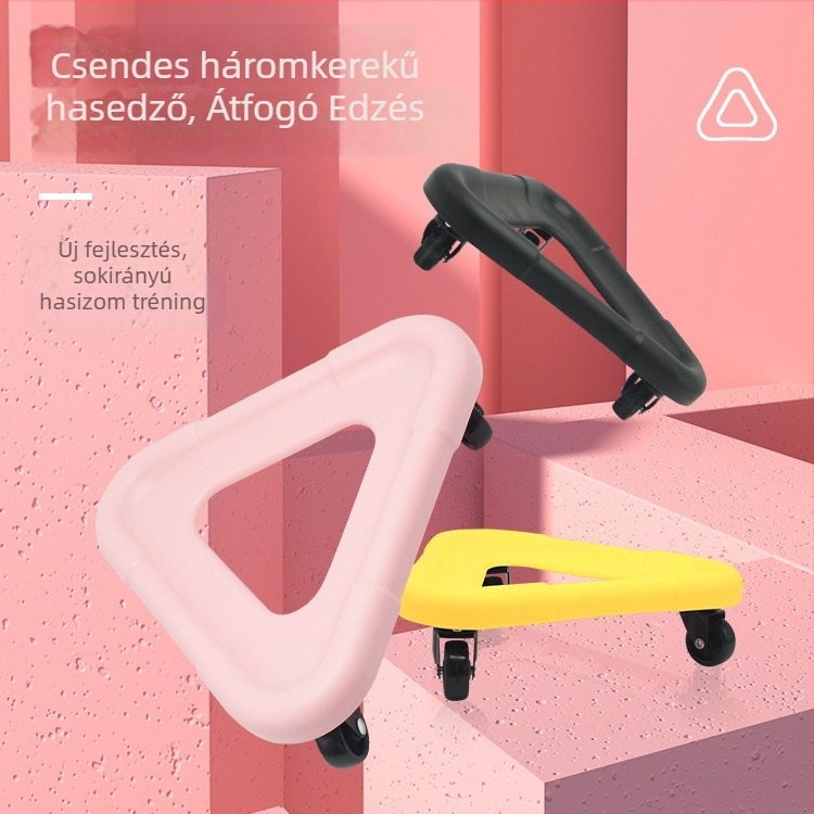 Hasizom kerék csúszó tárcsával, csendes, nem összecsukható, modell XM, tömeg 1 kg