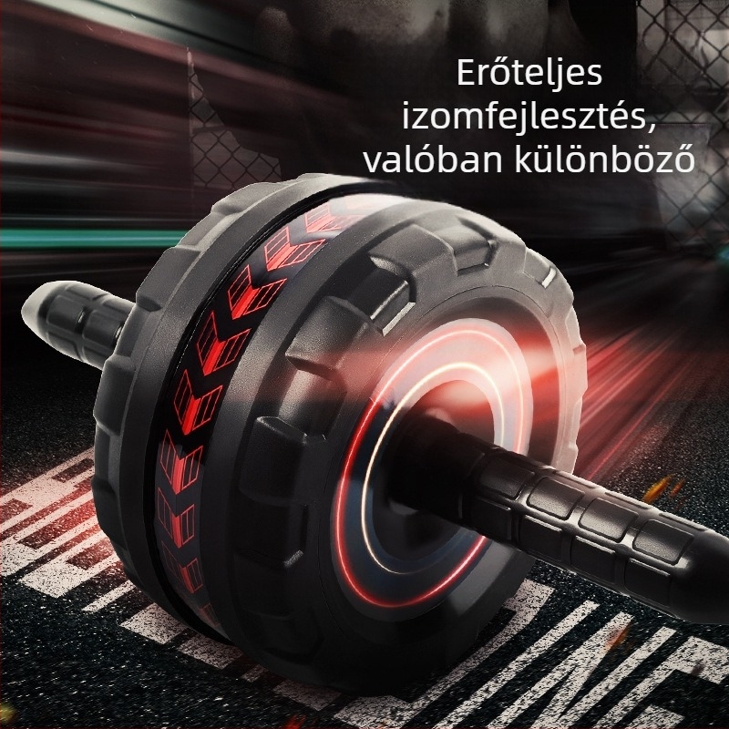 Rimme RM6688 összecsukható hasizom görgő egykerekes, 0,45 kg, irodai, kültéri és családi használatra