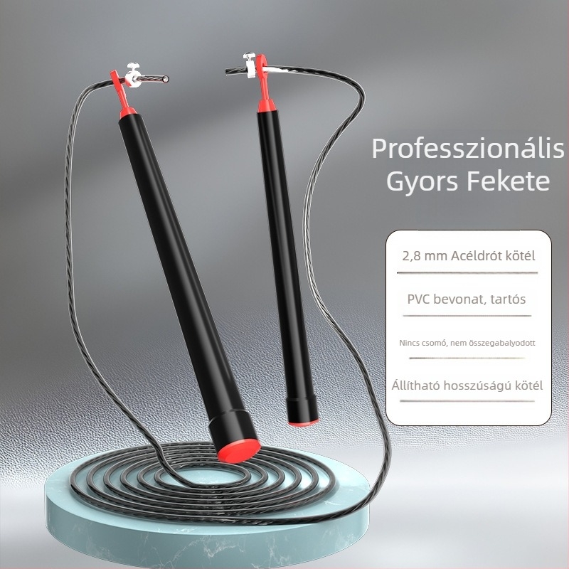 Állítható PVC ugrókötél edzéshez és zsírégetéshez – gyerekeknek alkalmas