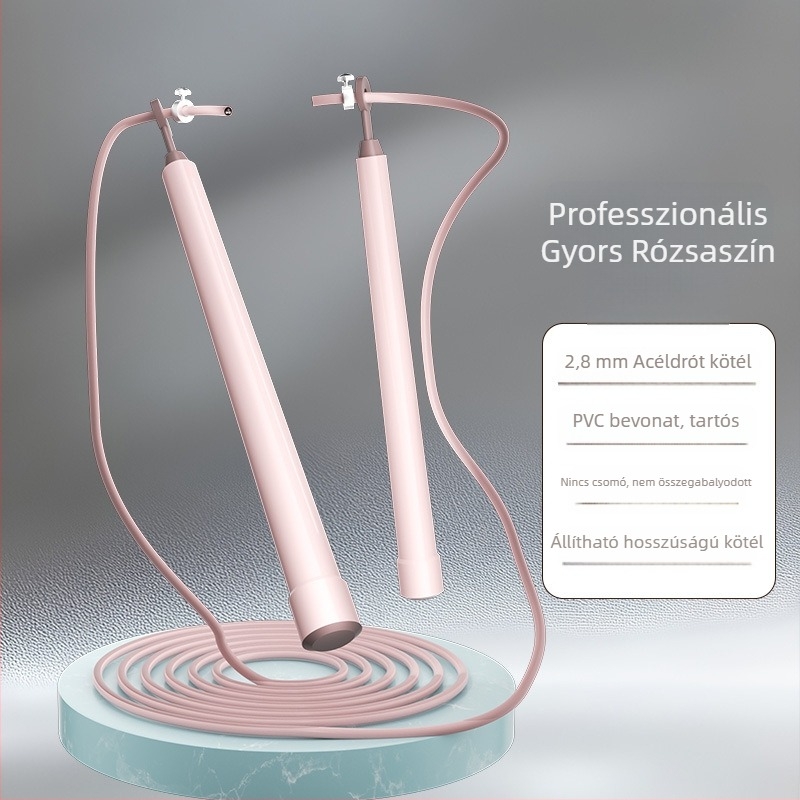 Állítható PVC ugrókötél edzéshez és zsírégetéshez – gyerekeknek alkalmas