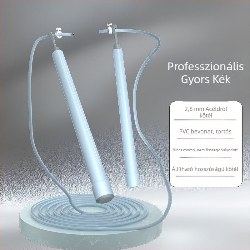 Állítható PVC ugrókötél edzéshez és zsírégetéshez – gyerekeknek alkalmas