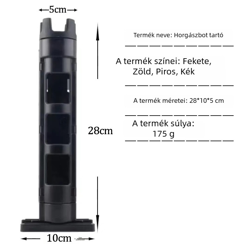 Horgászbot tartó – műanyag, márka FKRJHE, Kínában gyártott