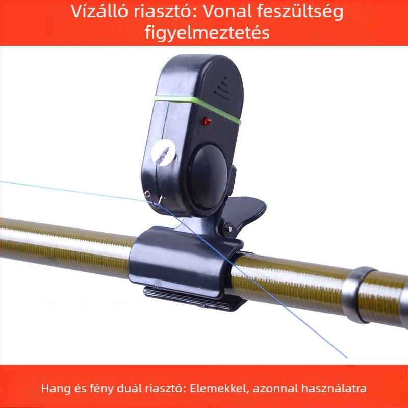 Tengeri horgászbotriasztó, vízálló elektronikus csengő, automatikus kapásérzékelő, PE anyag
