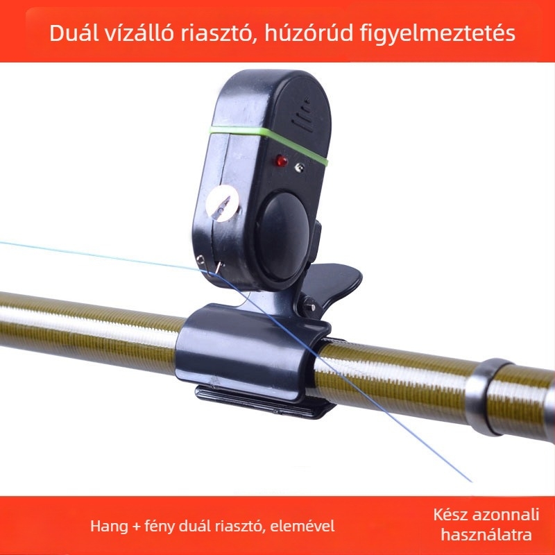 Tengeri horgászbotriasztó, vízálló elektronikus csengő, automatikus kapásérzékelő, PE anyag