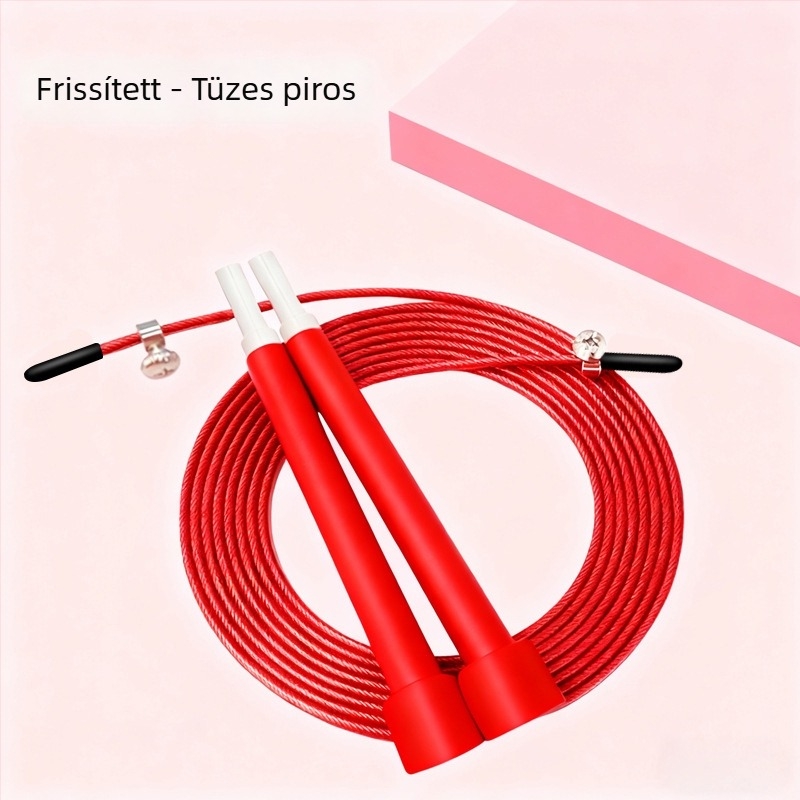 Gyermekeknek PVC gyors ugrókötél, 3 m, markolat PP, beltéri és kültéri használatra
