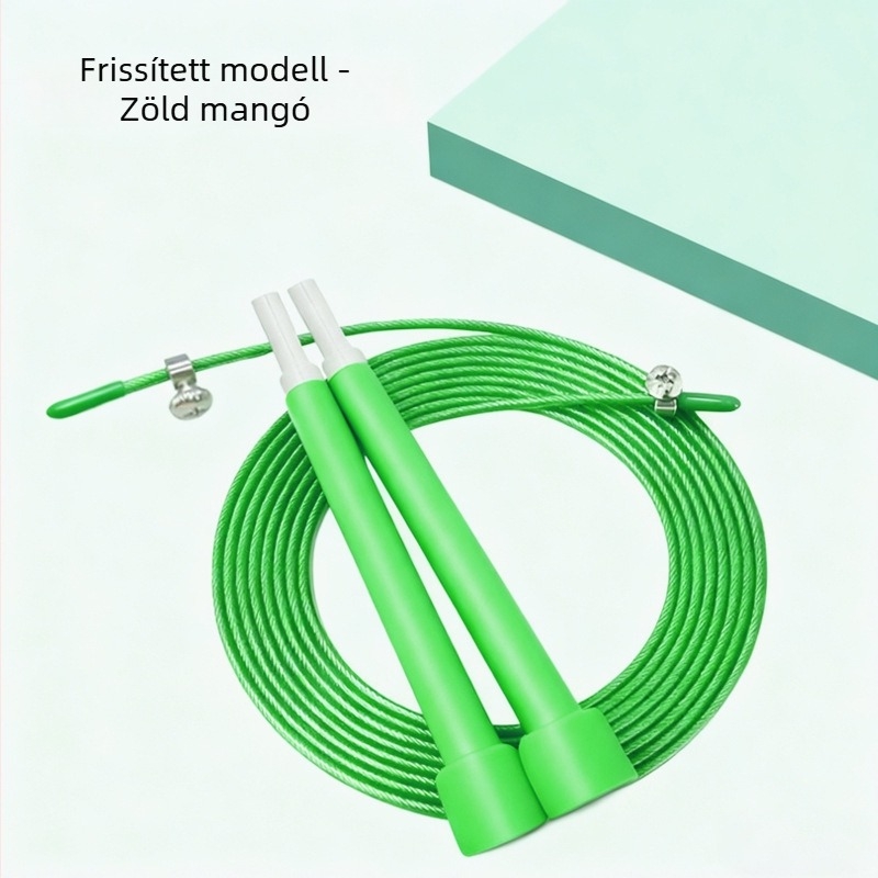 Gyermekeknek PVC gyors ugrókötél, 3 m, markolat PP, beltéri és kültéri használatra