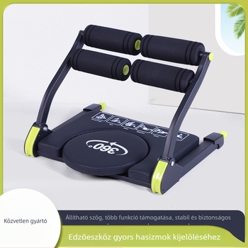 Otthoni mini 6 az 1-ben hasizom deszka, összecsukható multifunkcionális edzőeszköz, 8 kg