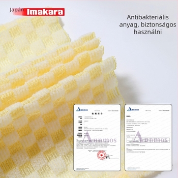 Nylon fürdőszivacs testre, hát tisztító, modell D2678, dobozban 150 darab
