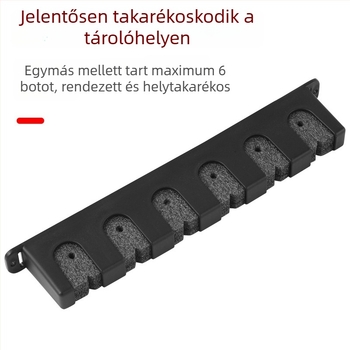Falra szerelhető multifunkcionális horgászbot-kiállító állvány, furat nélkül – Titan, Kína, Műanyag