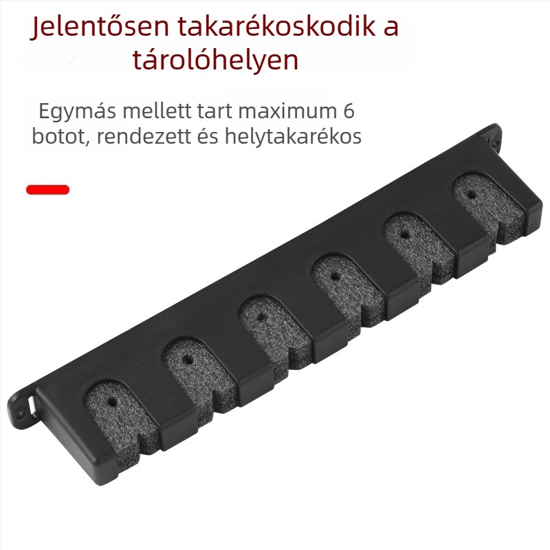 Falra szerelhető multifunkcionális horgászbot-kiállító állvány, furat nélkül – Titan, Kína, Műanyag