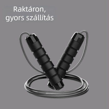 PVC ugrókötél, testre szabható súly, futáshoz és edzéshez (Anyag: PVC; Szabályozható súly: elérhető; Doboz mérete: 60×32×32 cm / 100 db)