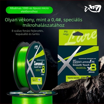 Pool Blade fő horgászati zsinór, PE anyagból, nagy szakítószilárdságú, 100 darabos csomag