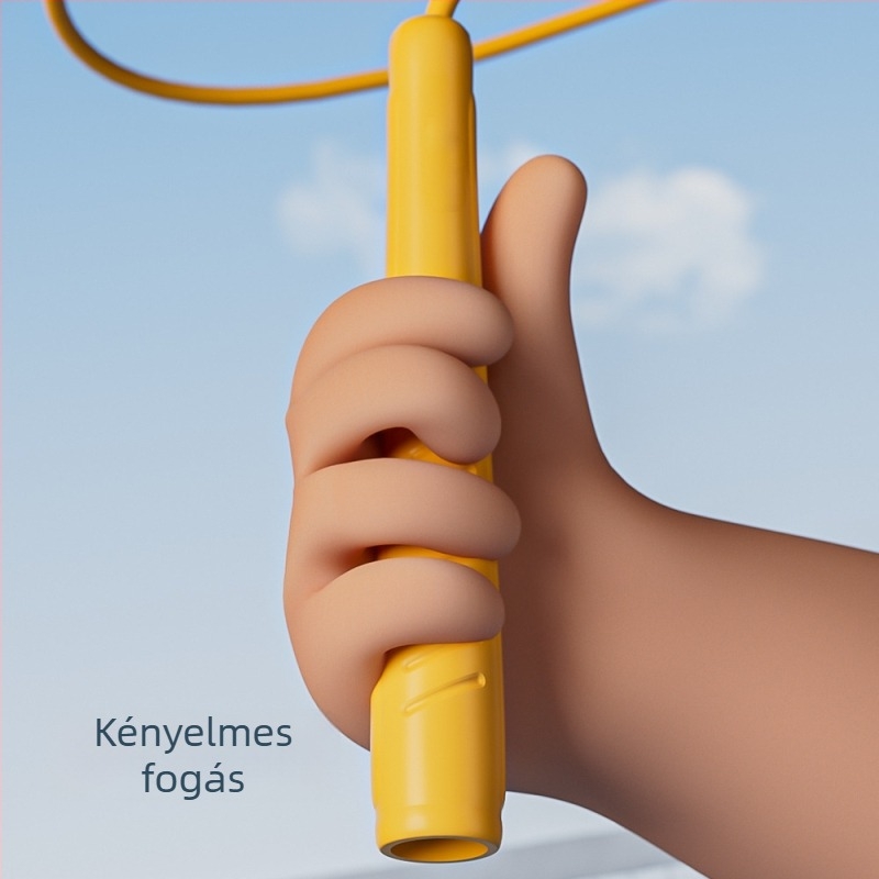 Gyermekeknek szánt ugrókötél, ABS anyag, PVC kötél, hossz 2,8 m, markolat más anyagból, átfogó fitnesz edzés