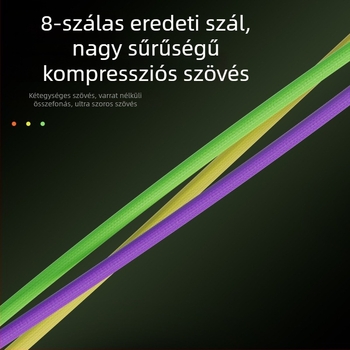 Corona 8-szálas PE fő damil hosszú dobásokhoz - nagy szilárdságú horgász damil