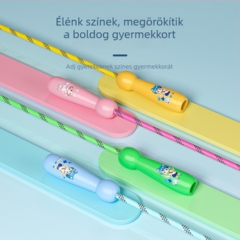 Gyermek ugrókötél — tartós ABS, állítható, átmérő 2.8 mm, gyerekeknek
