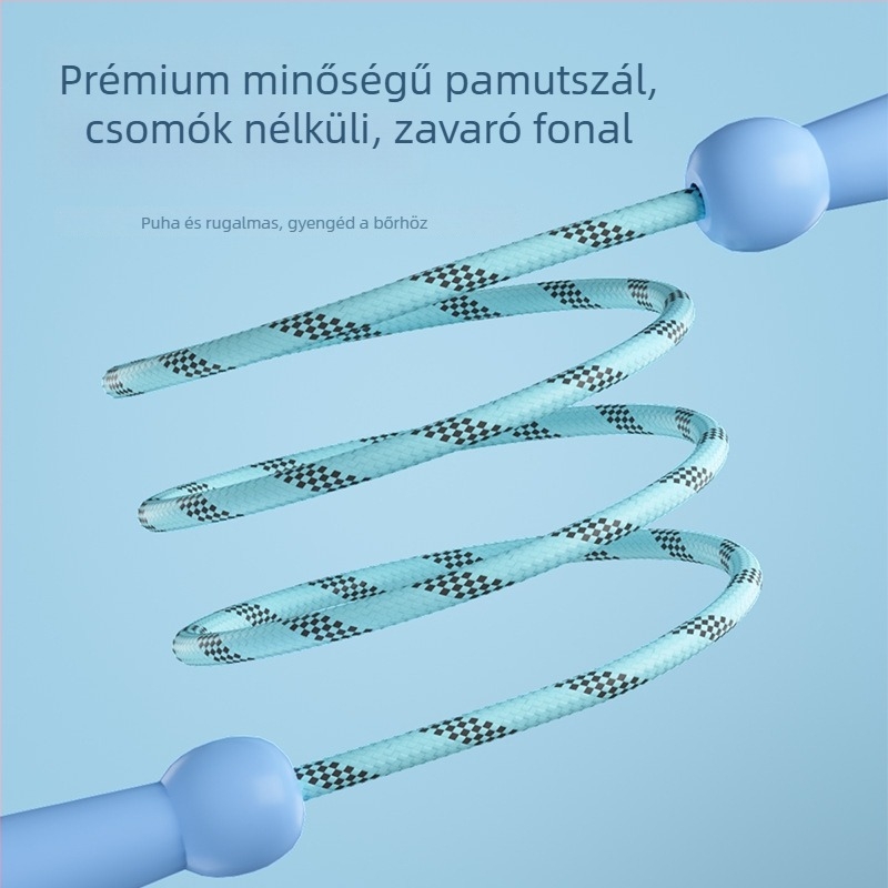Gyermek ugrókötél — tartós ABS, állítható, átmérő 2.8 mm, gyerekeknek
