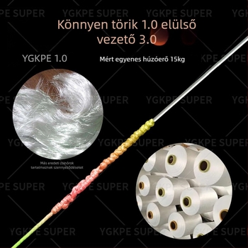 Fő horgász zsinór, PE anyag, szakítószilárdság 3–33 kg, Zhenshi Outdoor