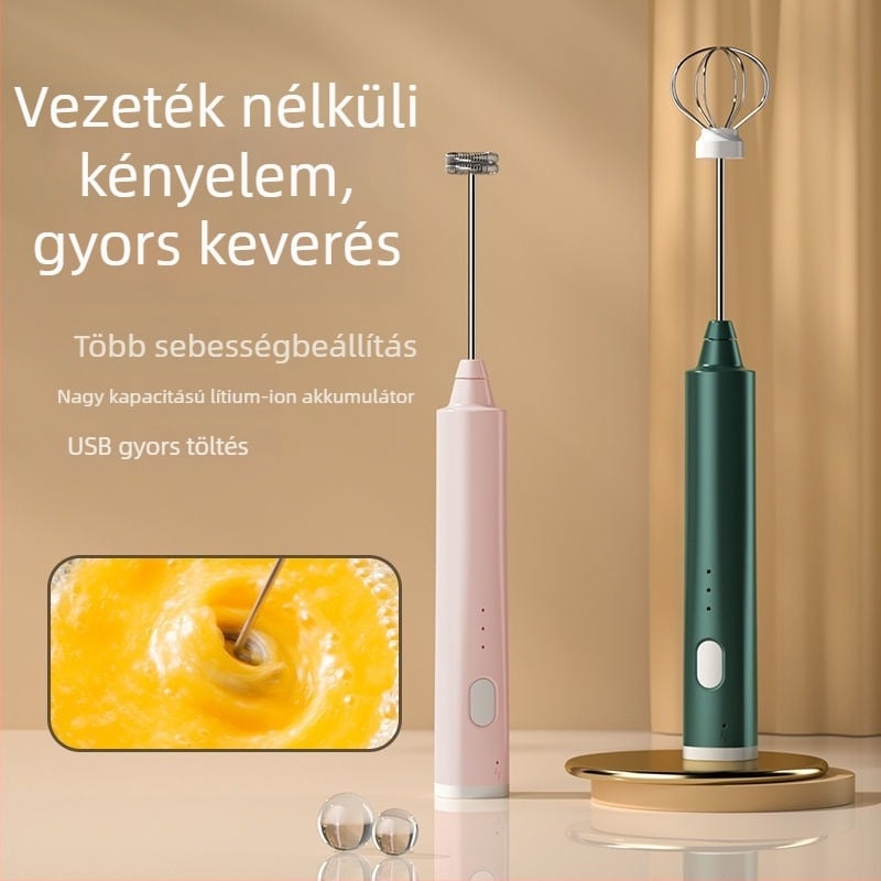 Tojásokhoz elektromos kézi mixer, 7+ fokozat, 1001–1200 W, hordozható, felverésre és keverésre